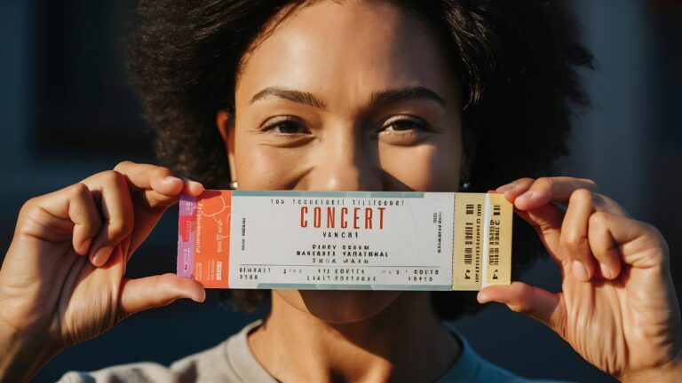 Ticket d'événement payé via l'appli GoChap
